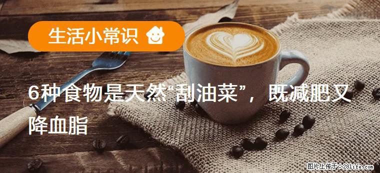 【生活小常识】6种食物是天然“刮油菜”，既减肥又降血脂 - 海口生活资讯 - 海口28生活网 haikou.28life.net